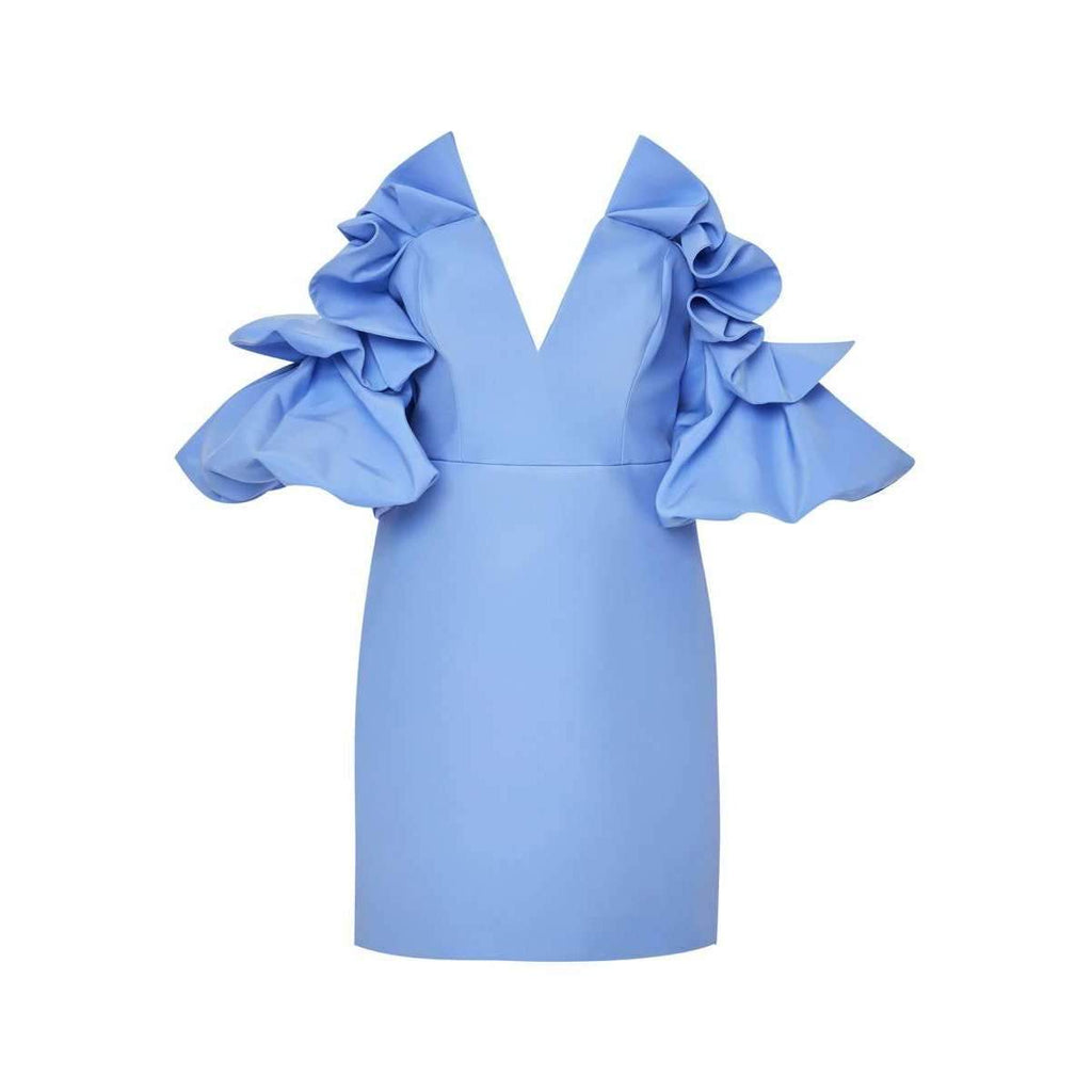 Acler Hitching Dress Empire Blue for ...